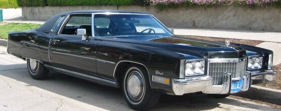 1972 Cadillac Eldorado bumper fillers