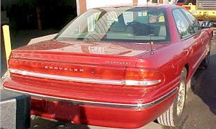 auto salvage, rebuildable cars, 1997 CHRYSLER CONCORDE